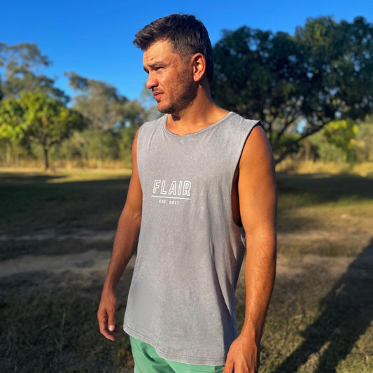 "OG FLAIR" STONEWASH TANK