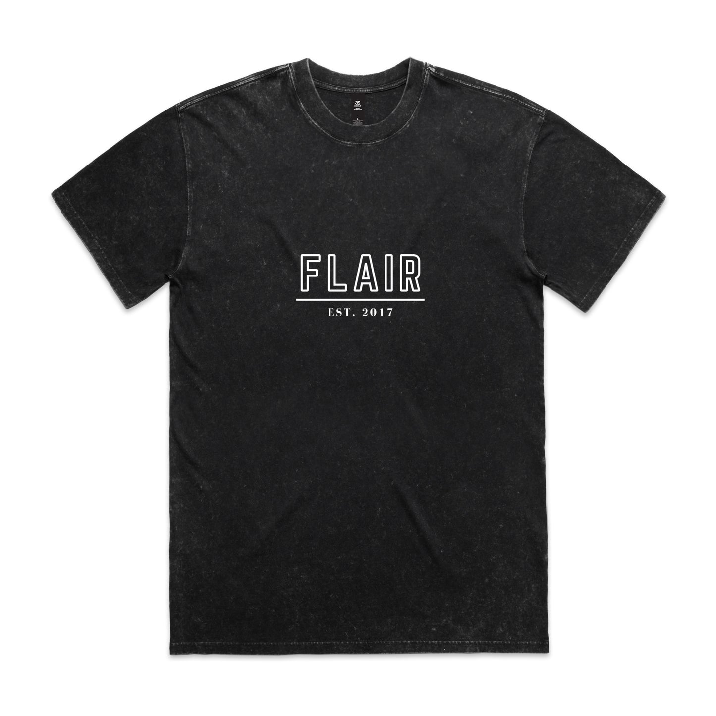 "OG FLAIR" STONEWASH HEAVY TEE